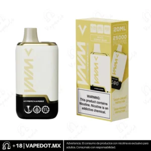 VNM: White Gummy Bear de 25,000 Puff