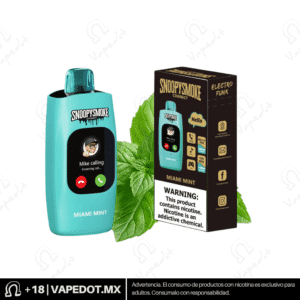 Snoopy Smoke Connect Miami Mint 30,000 Puff