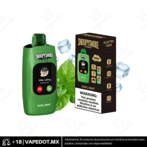 Snoopy Smoke Connect Kool Mint 30,000 Puff