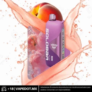 Solo Bar: Vanguard Juicy Peach 50,000 Puff
