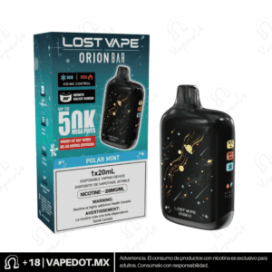 Lost Vape Orion Bar: Cool Mint 50,000 Puff