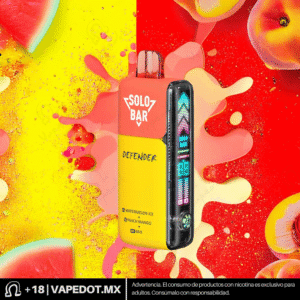 Solo Bar Defender: Watermelon Ice + Peach Mango 40,000 Puff