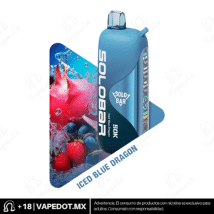 Solo Bar Vanguard: Iced Blue Dragon 50,000 Puff