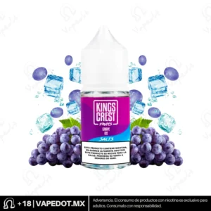 King Crest Salt: Grape Ice