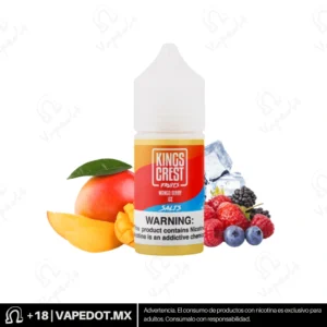 King Crest Salt: Mango Berry Ice