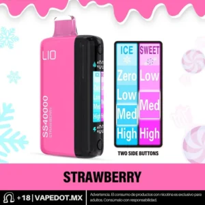 iJoy Lio SS40000 Strawberry 40,000 Puff