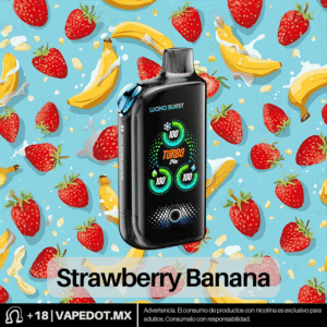 Waka Burst: Strawberry Banana +Ice Blast