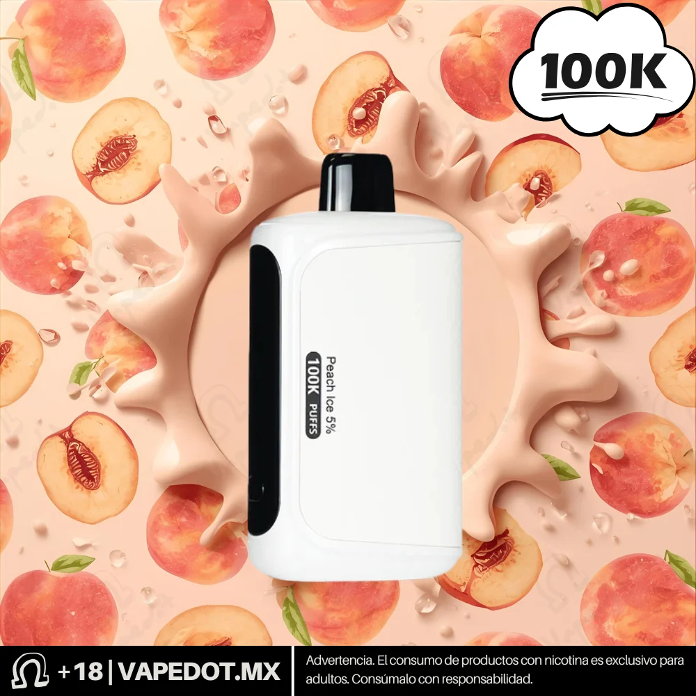 Horizon Tech 100k: Peach Ice 100,000 Puff