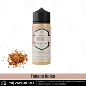 King Crest Tobacco: Sweet 3mg 120ml