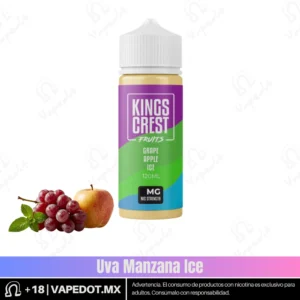 King Crest Fruits: Grape Apple Ice 3mg 120ml